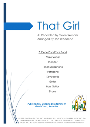 Book cover for That Girl