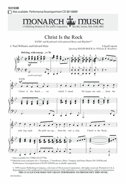 Christ Is the Rock