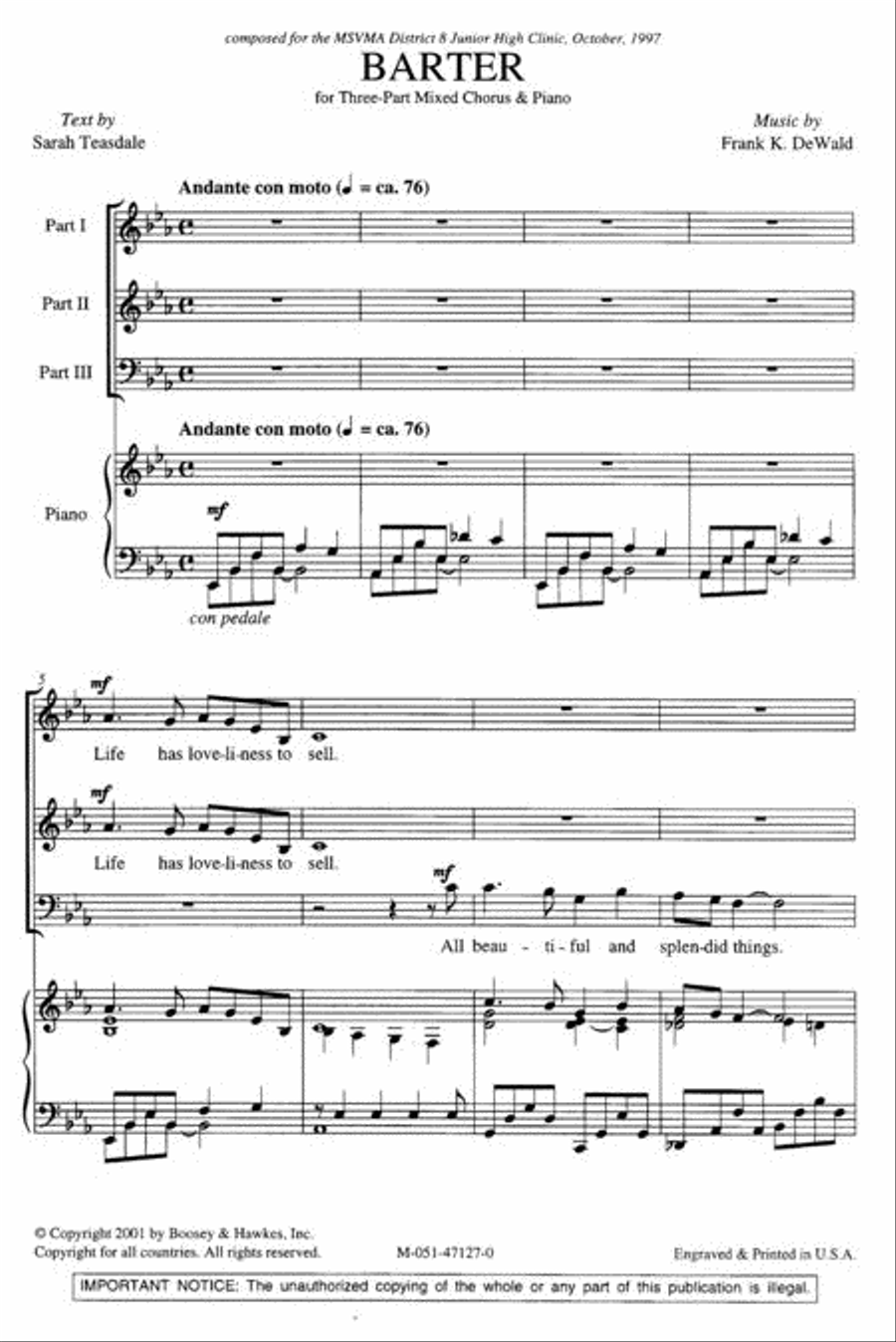 Barter Barter 3-Part scores gallery preview page 2
