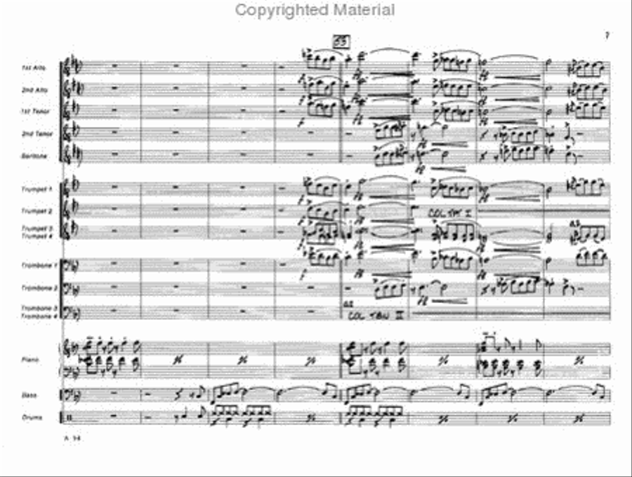 Storm Warning Storm Warning Jazz Ensemble scores gallery preview page 8