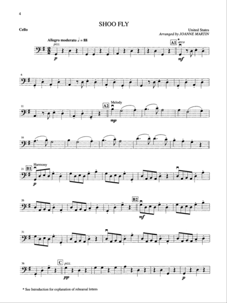 More Folk Strings for String Quartet or String Orchestra String Quartet scores gallery preview page 8