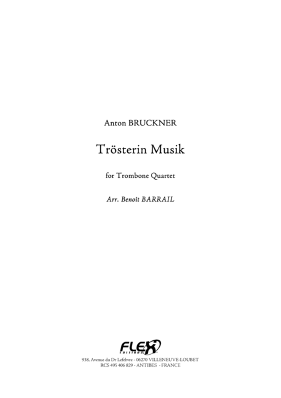Trosterin Musik Trosterin Musik Trombone Quartet scores gallery preview page 1