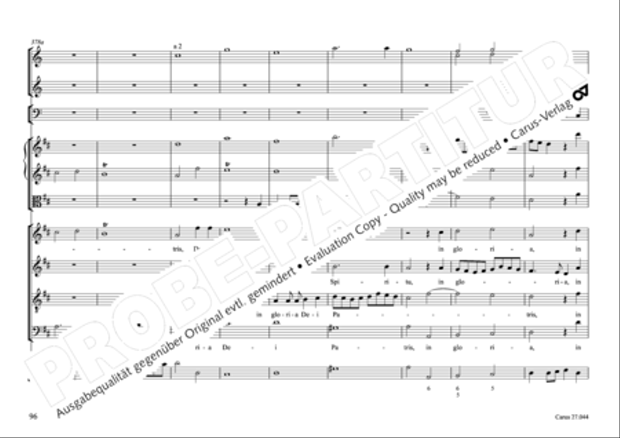 Messa per il Santissimo Natale 4-Part scores gallery preview page 87