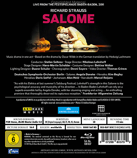 Salome (Blu Ray)