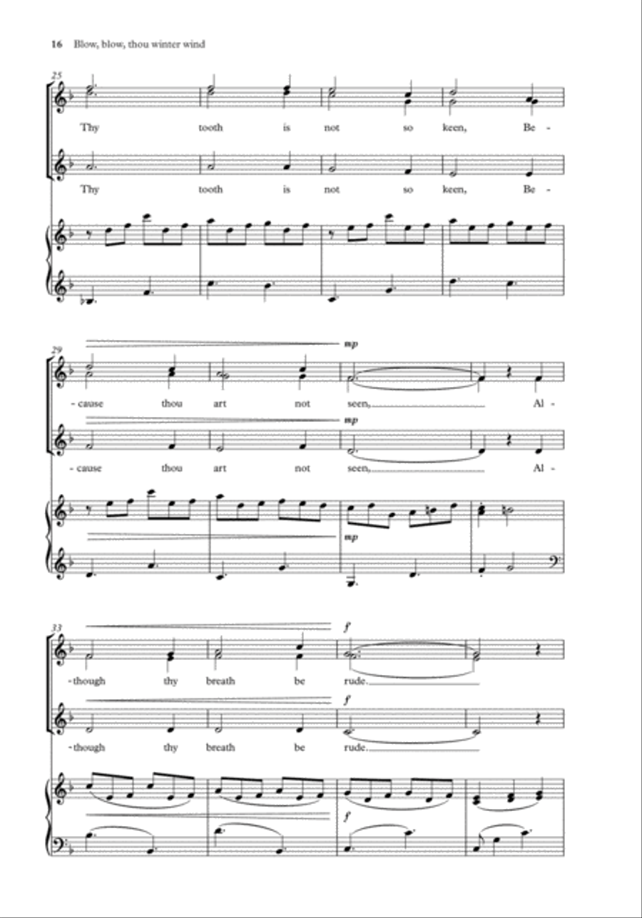 Hark, hark, the lark 3-Part scores gallery preview page 6