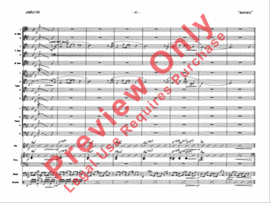 Children of Sanchez Jazz Ensemble scores gallery preview page 13