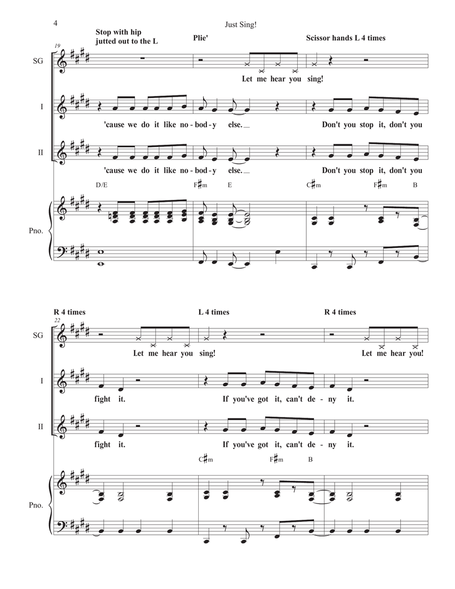 Just Sing SA scores gallery preview page 4