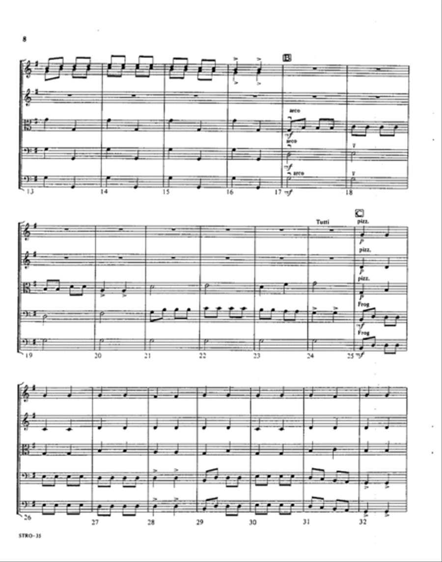 Ukrainian Folk Songs Orchestra scores gallery preview page 7