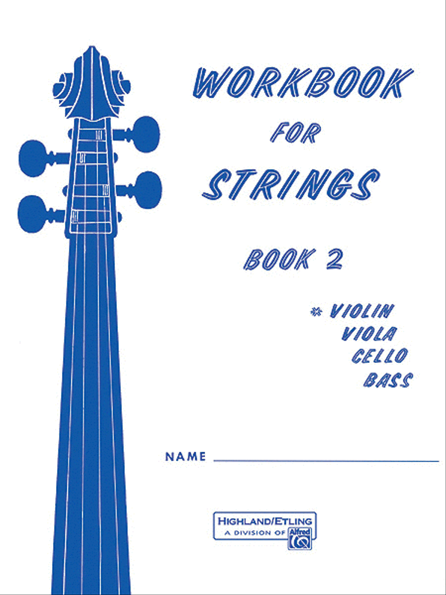 Workbook for Strings, Book 2 Chamber Orchestra scores gallery preview page 1
