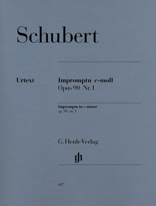 Book cover for Impromptu C minor Op. 90 D 899