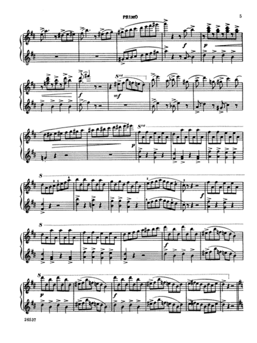 Fiddle-Faddle - Piano Duet (1 Piano, 4 Hands)
