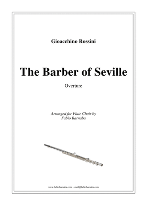 Book cover for The Barber of Seville - Overture for Flute Choir
