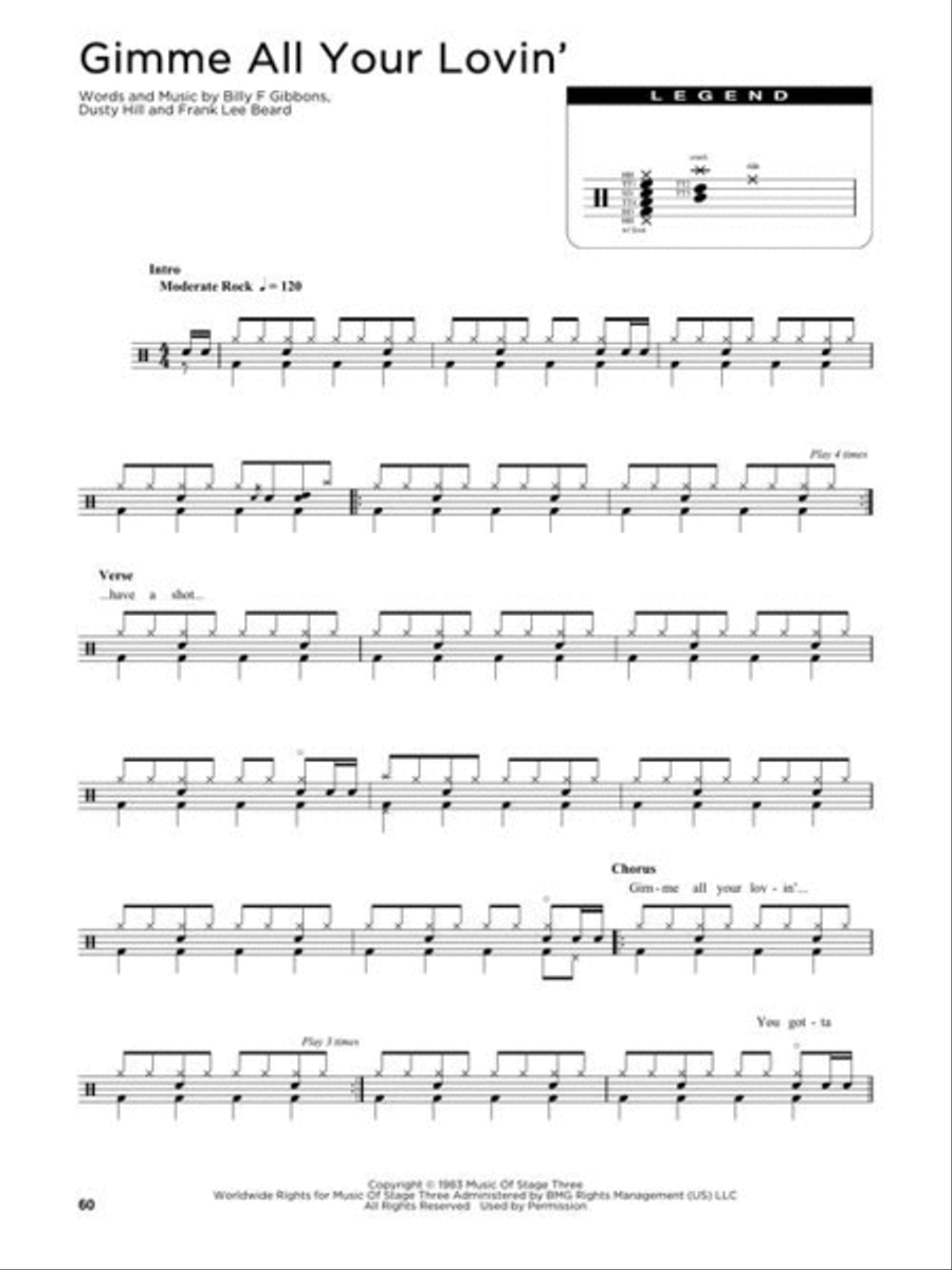 First 50 Pop Songs You Should Play on Drums Drum Set scores gallery preview page 6
