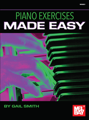 Book cover for Piano Exercises Made Easy