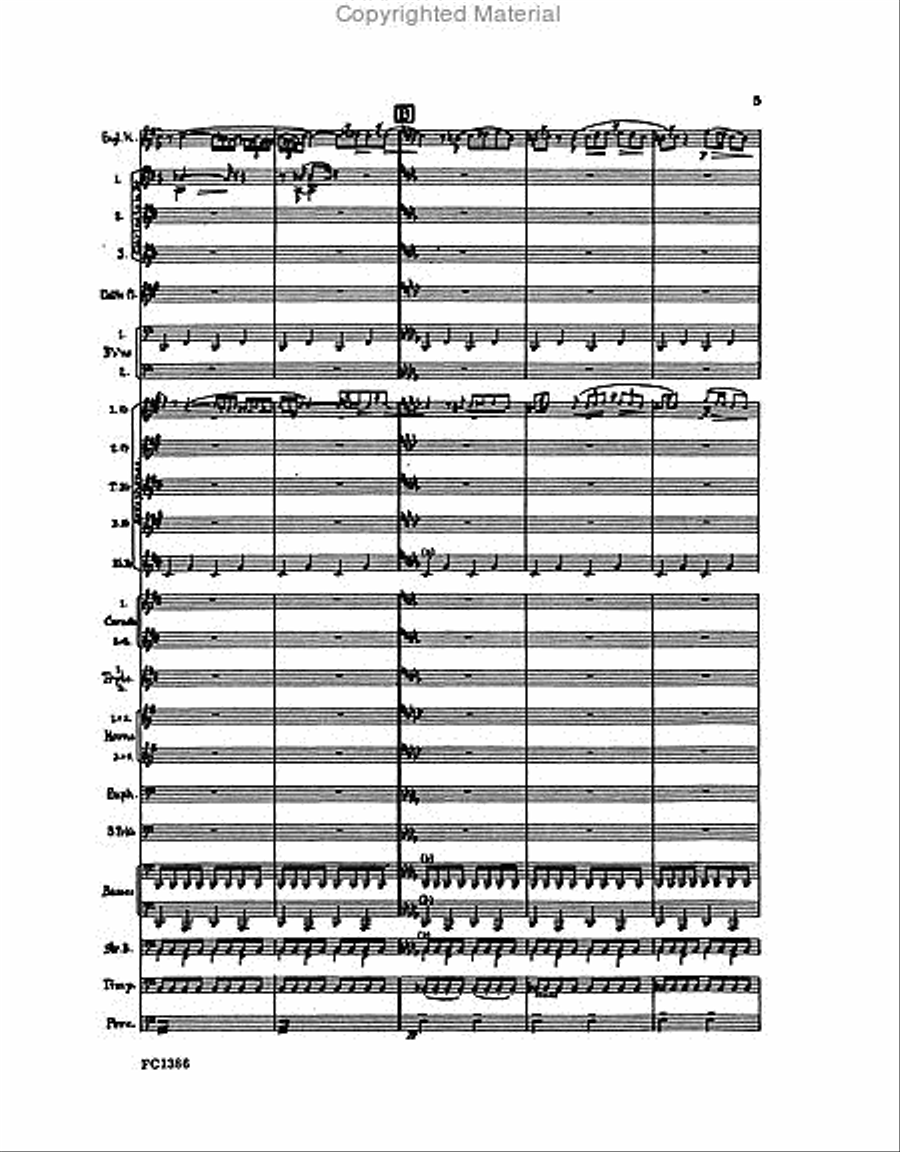 Pines of the Appian Way (from Pines of Rome) Concert Band scores gallery preview page 4