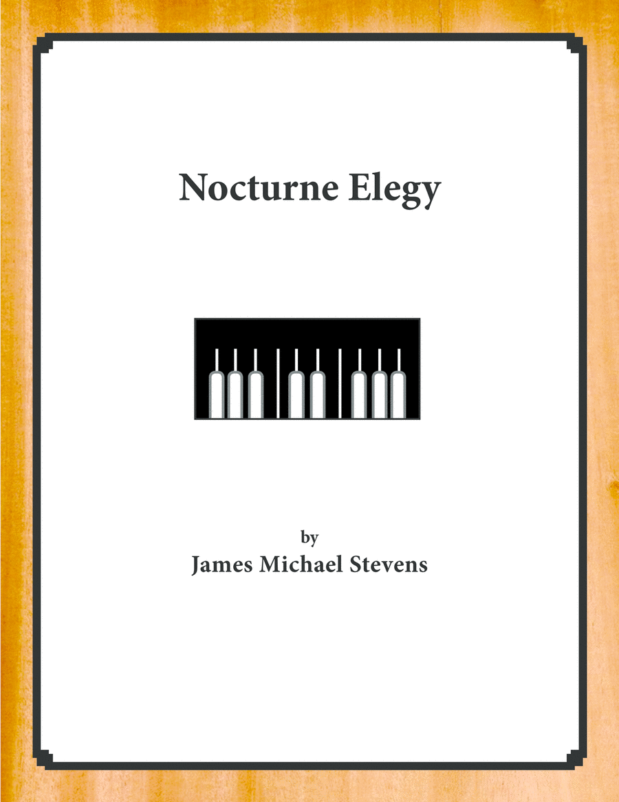 Nocturne Elegy Piano Solo scores gallery preview page 1