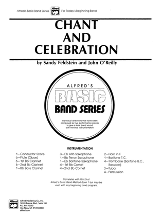 Book cover for Chant and Celebration: Score
