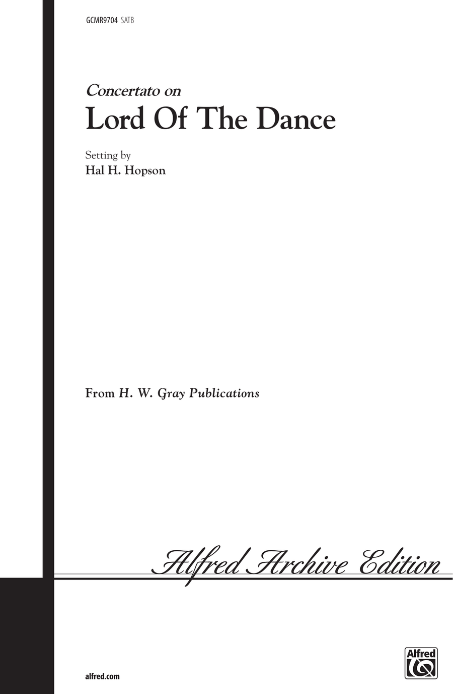 Concertato on Lord of the Dance