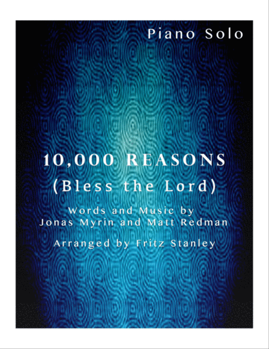10,000 Reasons (Bless The Lord) Piano Solo scores gallery preview page 1