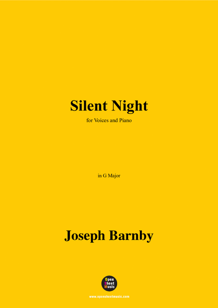 Barnby-Silent Night,in G Major