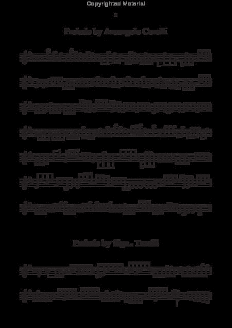Select Preludes and Volentarys (London, s.a.) Violin Solo scores gallery preview page 2