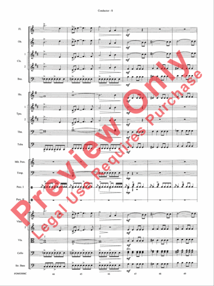 The Lord of the Rings: The Two Towers, Highlights from Full Orchestra scores gallery preview page 11