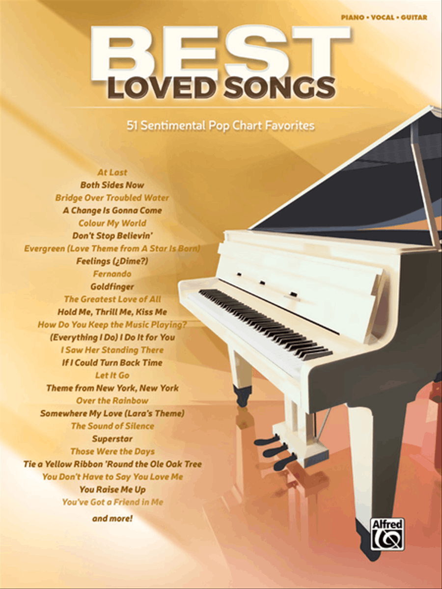 Best Loved Songs Best Loved Songs Piano, Vocal, Guitar scores gallery preview page 1