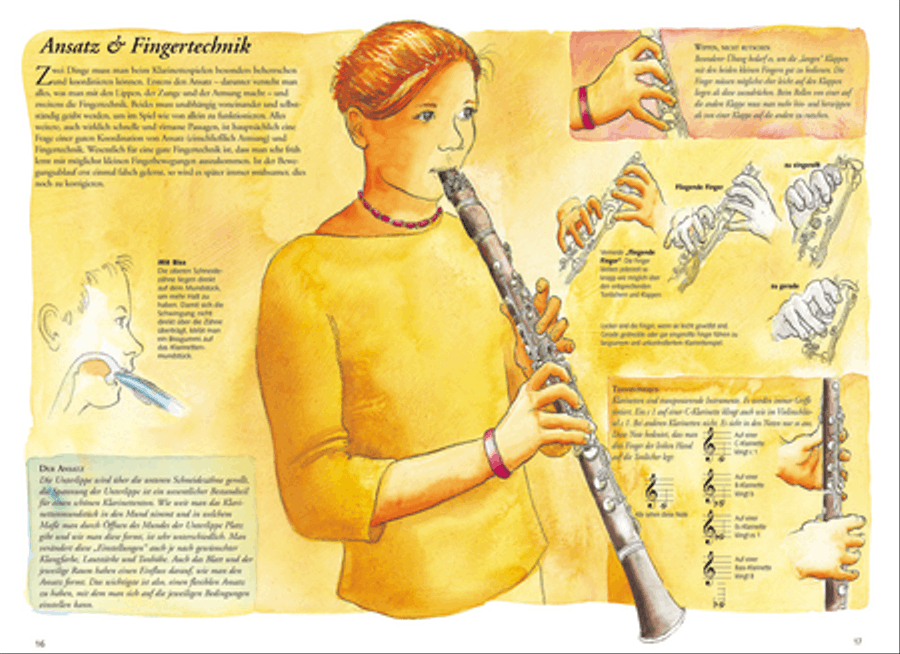 Mein Instrument - Die Klarinette Clarinet Solo scores gallery preview page 2