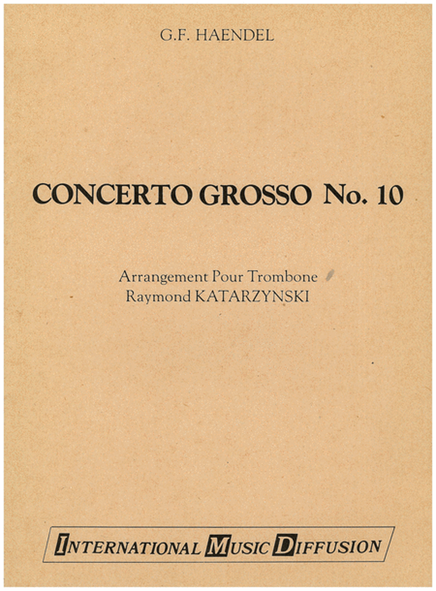 Concerto Grosso N° 10