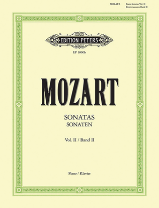 Book cover for Piano Sonatas - Volume 2