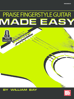 Book cover for Praise Fingerstyle Guitar Made Easy