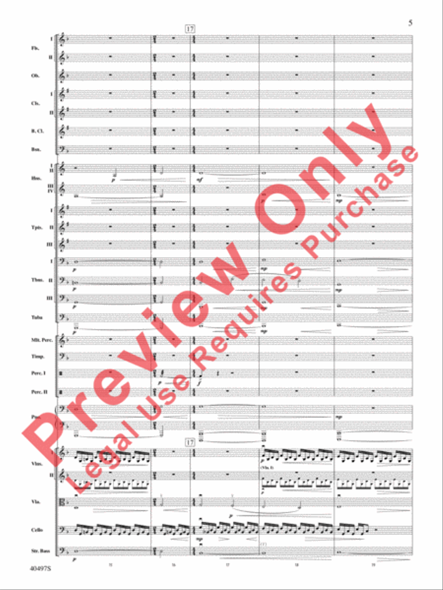Batman: The Dark Knight Rises Full Orchestra scores gallery preview page 6