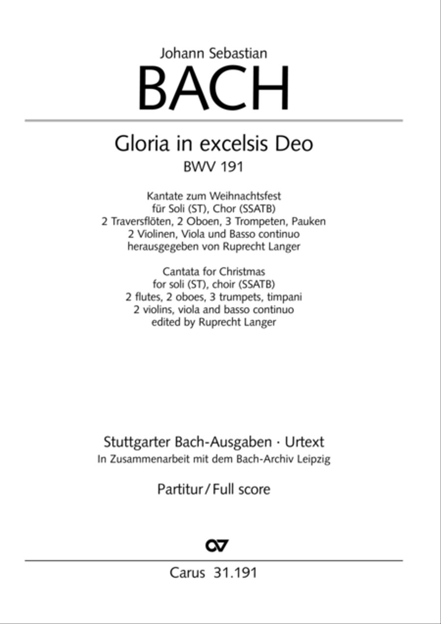 Gloria in excelsis Deo SSATB scores gallery preview page 2