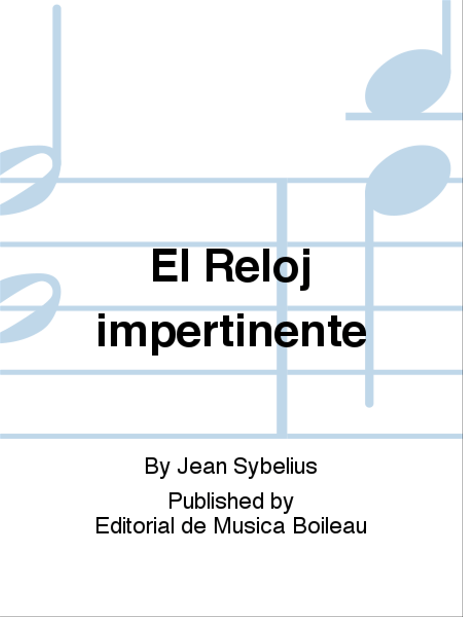 El Reloj impertinente Piano Solo scores gallery preview page 1