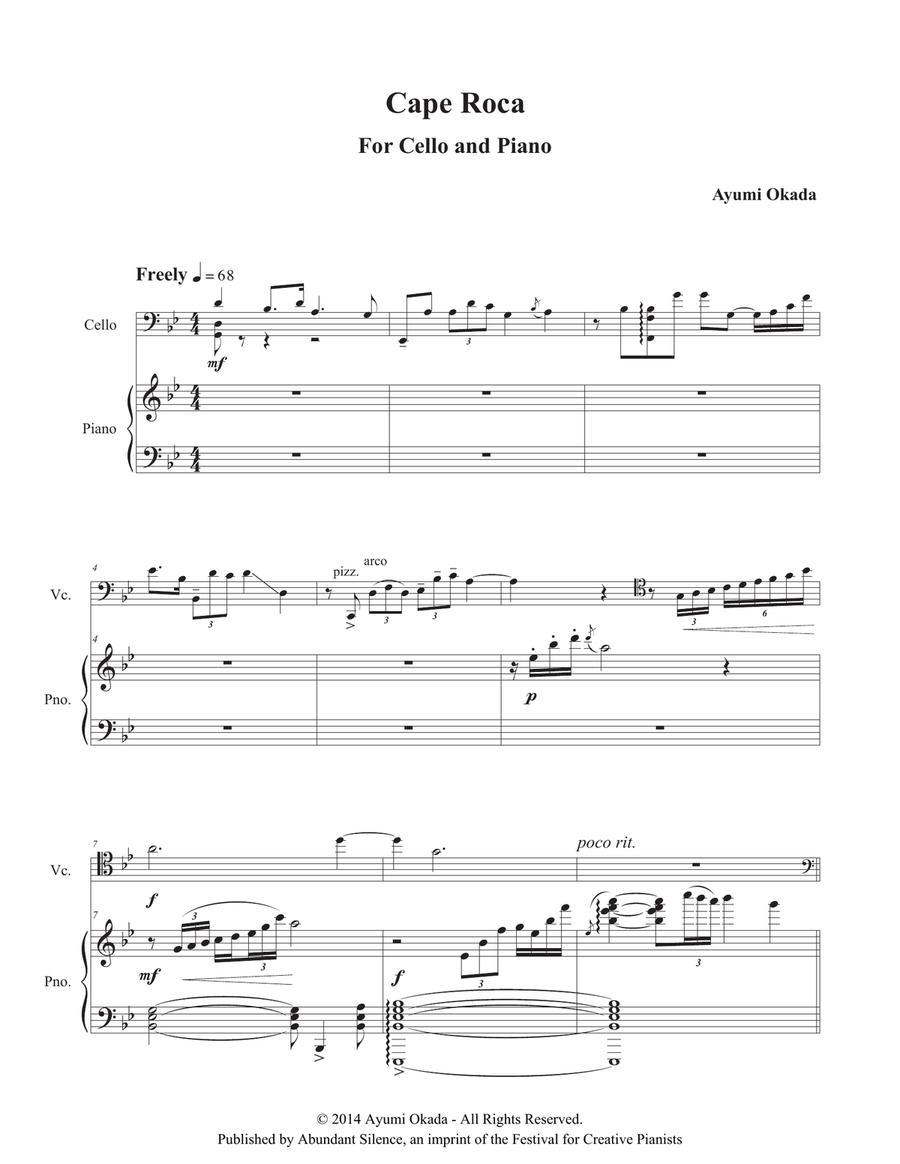 Cape Roca String Duet scores gallery preview page 3