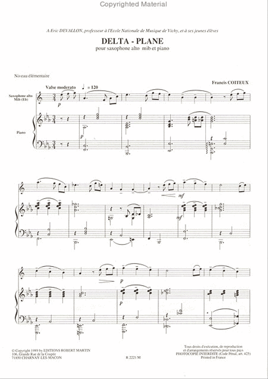 Delta-plane Piano Accompaniment scores gallery preview page 2
