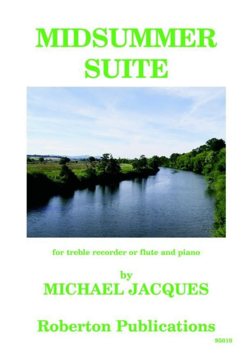Jacques - Midsummer Suite For Treble Recoder/Piano