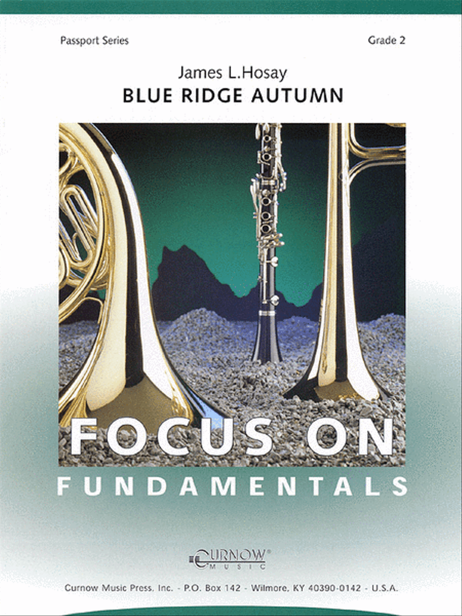 Blue Ridge Autumn Concert Band scores gallery preview page 1