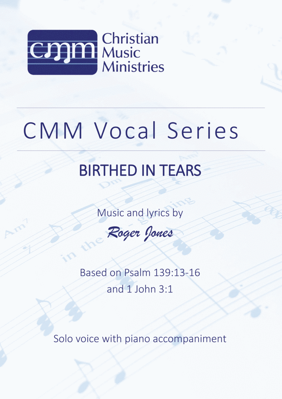 Birthed in tears Birthed in tears Piano, Vocal, Guitar scores gallery preview page 1