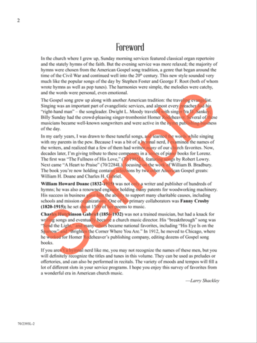 That Will Be Glory! Piano Solo scores gallery preview page 3
