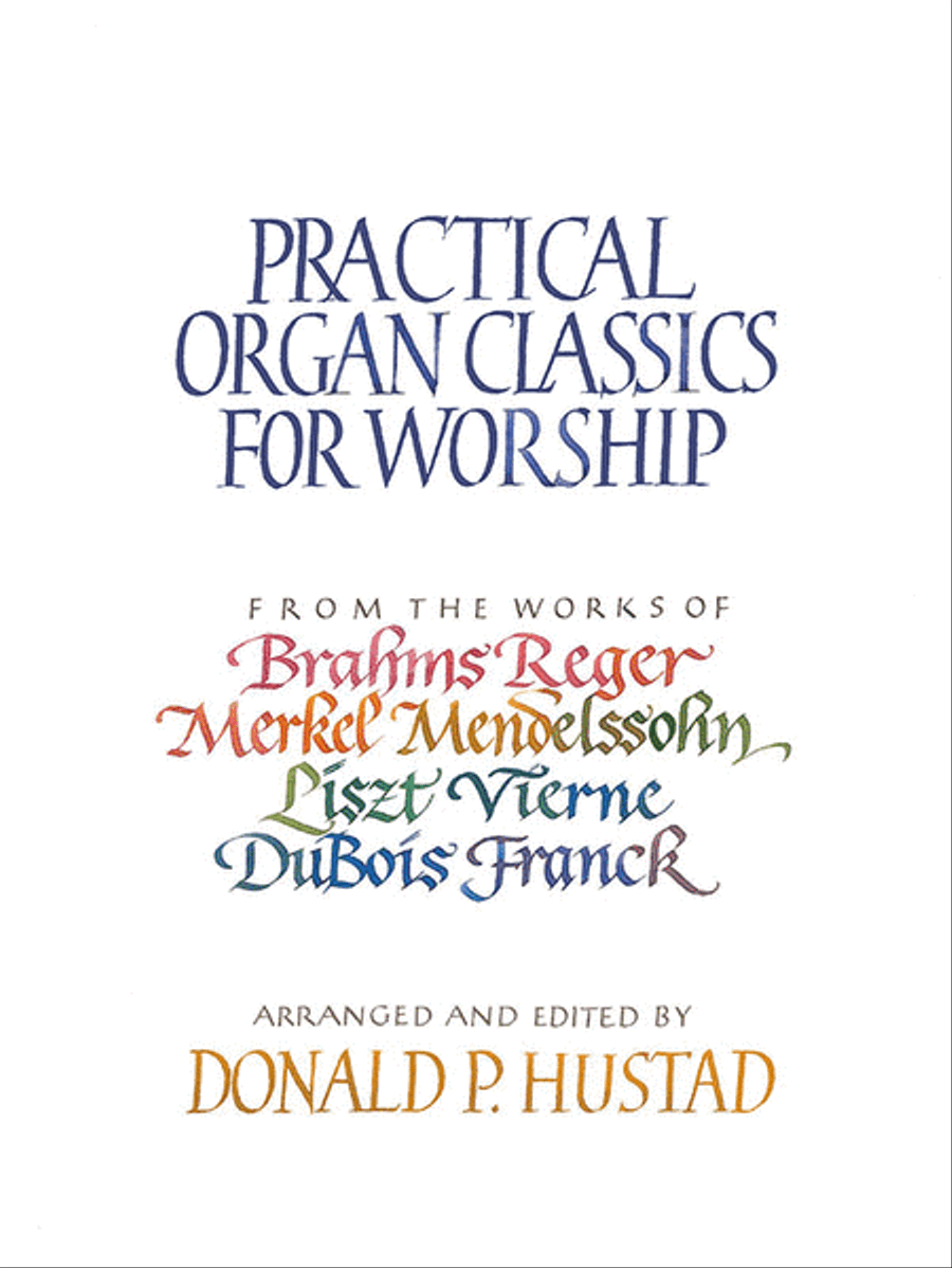 Practical Organ Classics For Worship