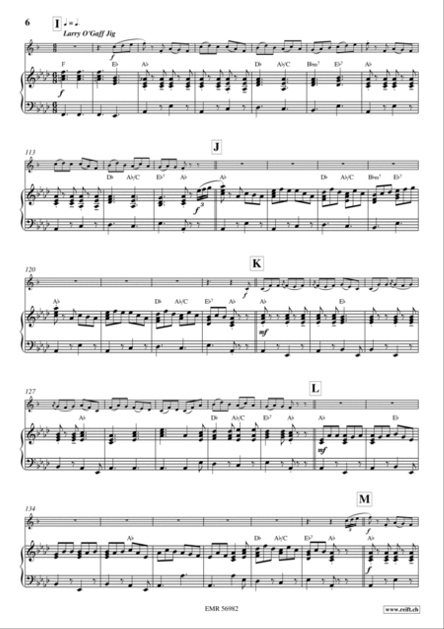 Western Medley Baritone Saxophone scores gallery preview page 7