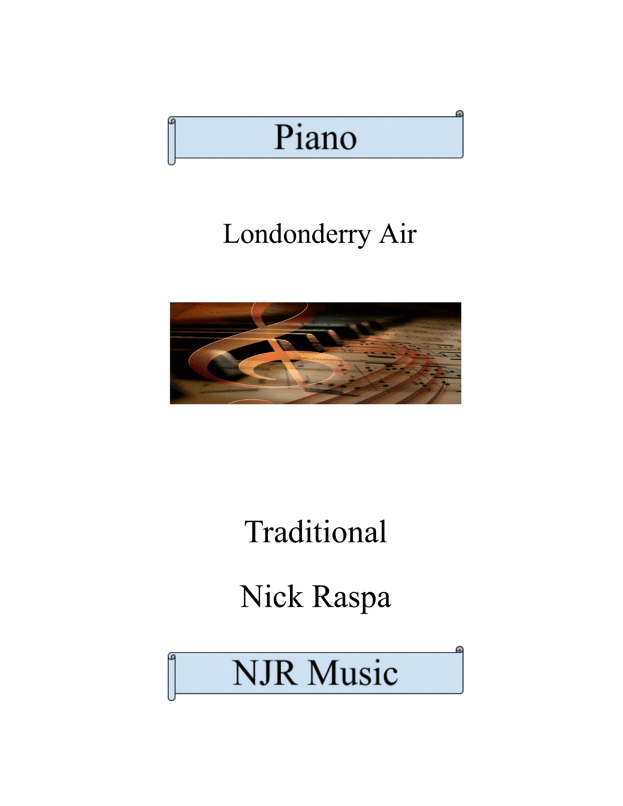 Londonderry Air (O Danny Boy) advanced intermediate piano image number null