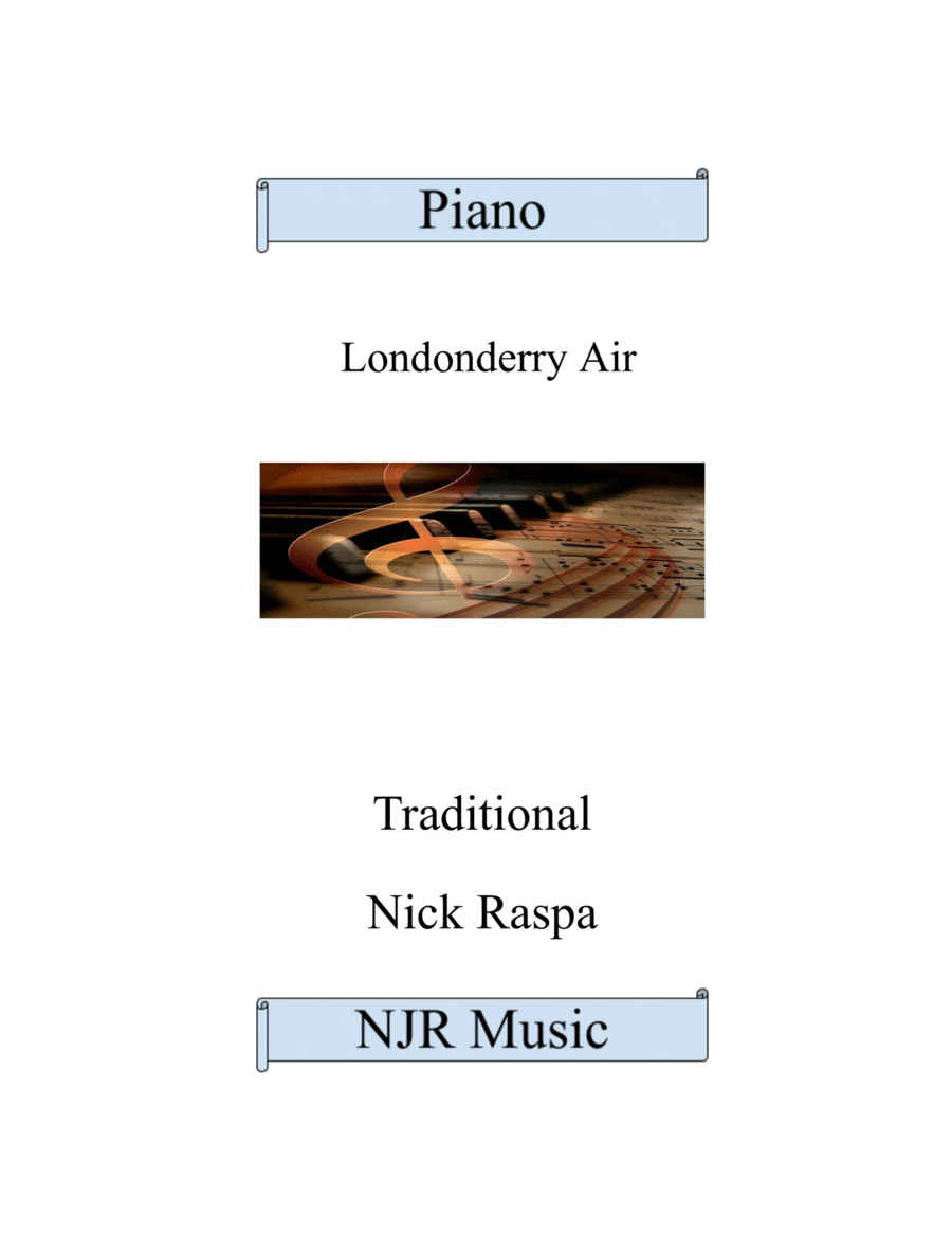 Londonderry Air (O Danny Boy) advanced intermediate piano Piano Solo scores gallery preview page 1