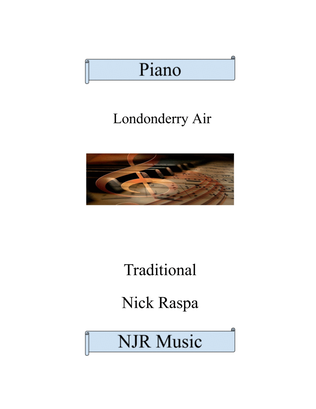 Book cover for Londonderry Air (O Danny Boy) advanced intermediate piano