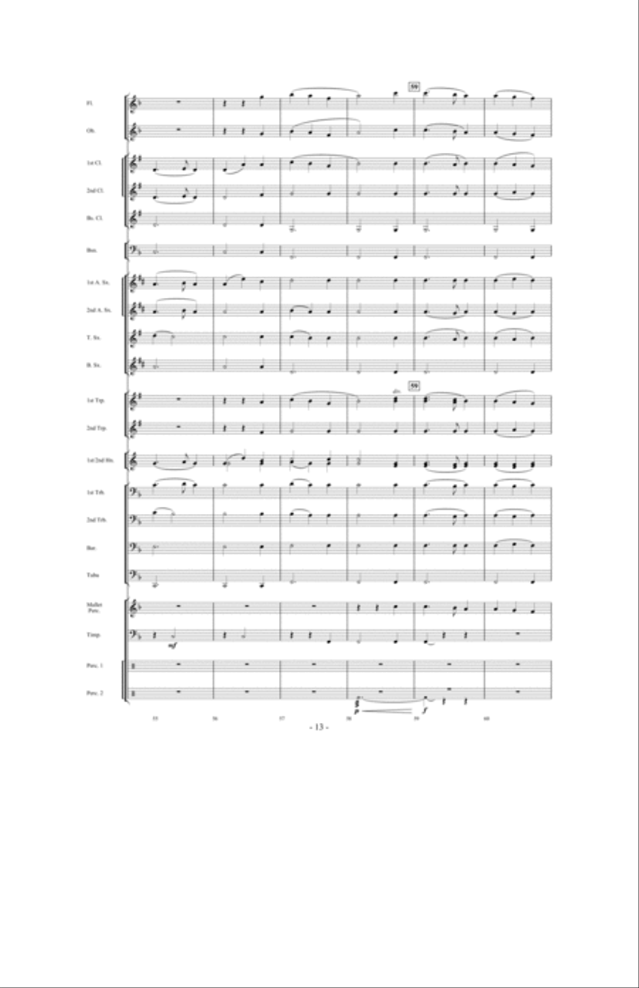 The Gift of Christmas The Gift of Christmas Concert Band scores gallery preview page 12