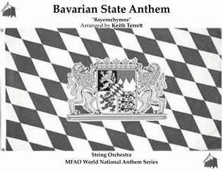 Book cover for Bavarian State Anthem for String Orchestra MFAO World National Anthem Series