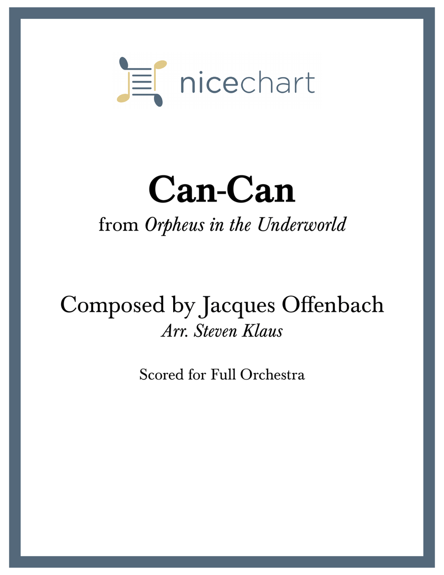 Can-Can (Score & Parts) Full Orchestra scores gallery preview page 1