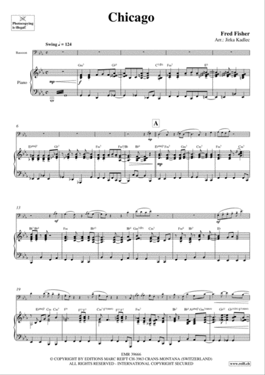 Chicago Bassoon Solo scores gallery preview page 4