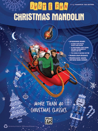 Book cover for Just For Fun Christmas Mandolin Easy Tab